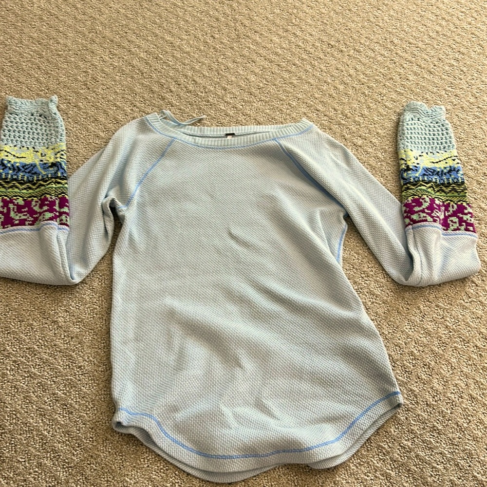 Free People Rory Gilmore blue sweater!